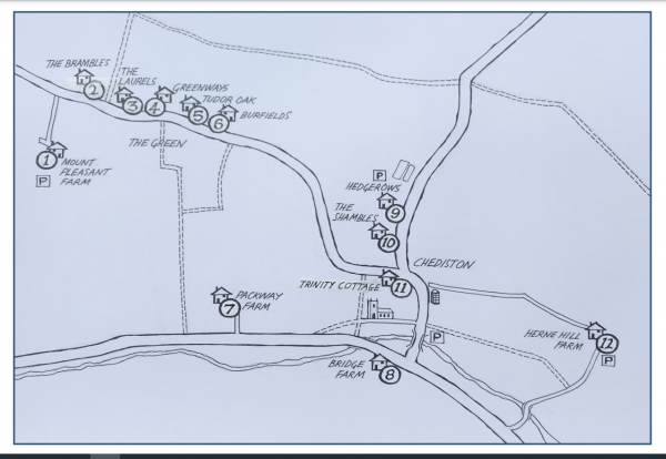 Garden trail map