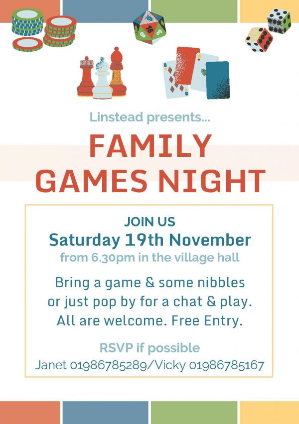 A5 Games Night